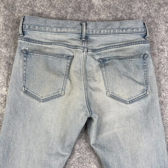 JOHN ELLIOT Light Wash Japanese Denim Men's Jeans Skinny Distressed 30 - Picture 10 of 10